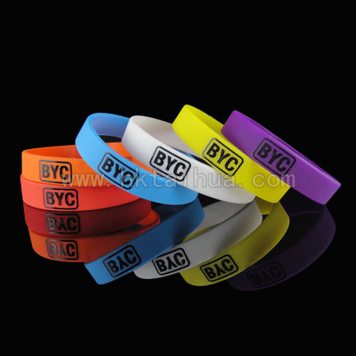 printing silicone wristband