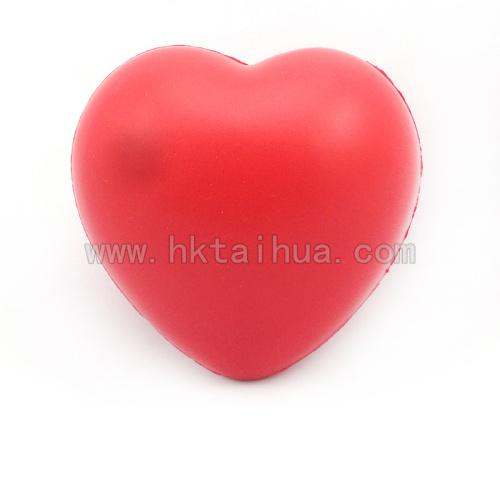 pu heart stress toy